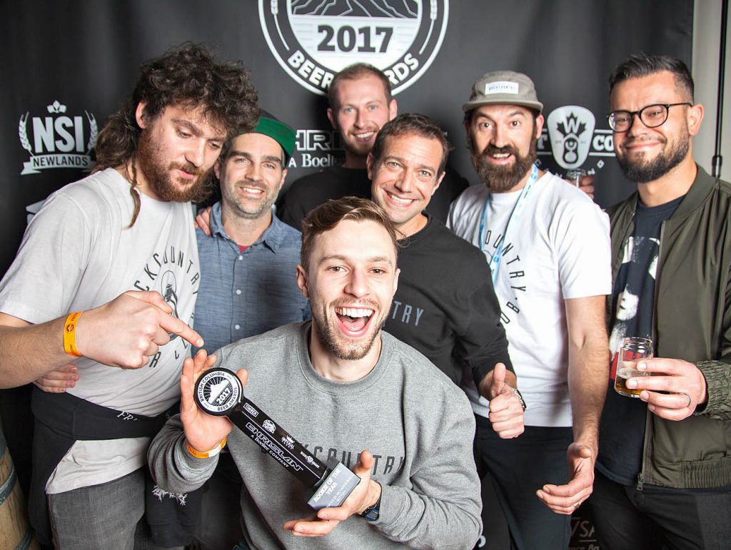 Backcountry staff in award through Richards Buell Sutton