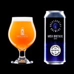 Backcountry Brewing | Mash Brothers DIPA (Double IPA) | Can and glass