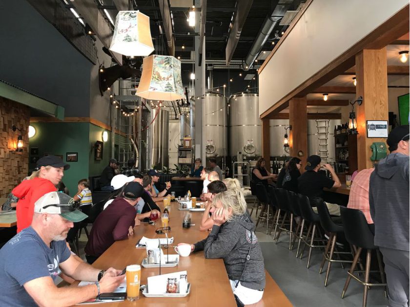 Backcountry Brewing in The Province, September 2018