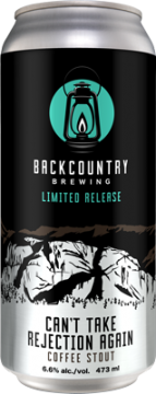 Backcountry Brewing | Can't Take Rejection Again Coffee Stout - Can
