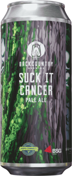 Backcountry Brewing - Suck It Cancer 2020 | Pale Ale - Front of Can