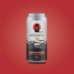 Backcountry Brewing | I Know You Touched My Drumset | Idaho 7 IPA - Front of Can (Red BG)